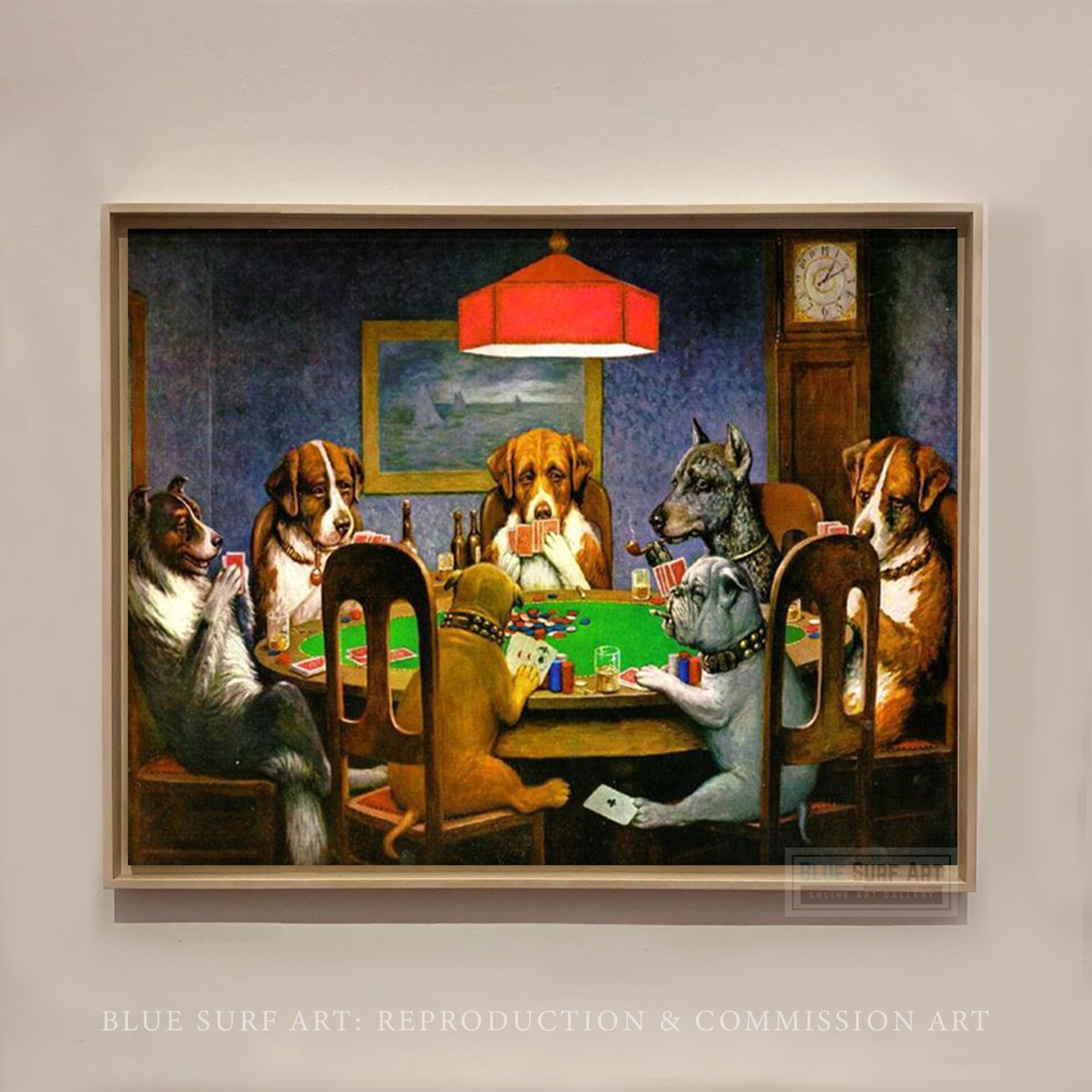 A Friend in Need (Dogs playing poker series)